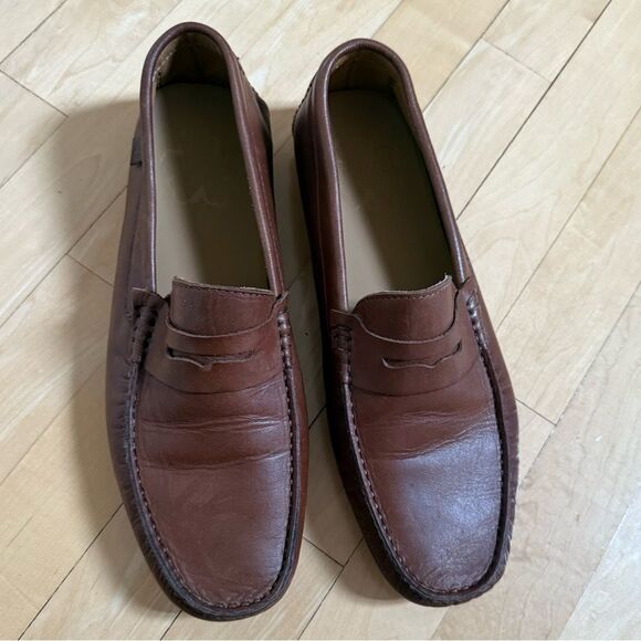 Ted Baker Alerrt Driving Loafer Shoe in Brown Chocolate 44 - Picture 6 of 16